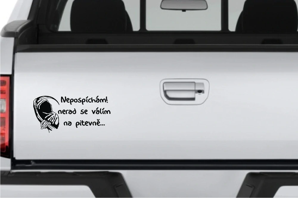 samolepka na auto