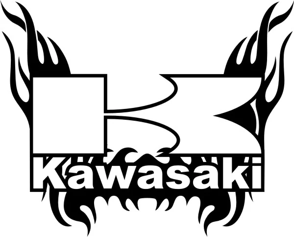 samolepka Kawasaki KAW01014
