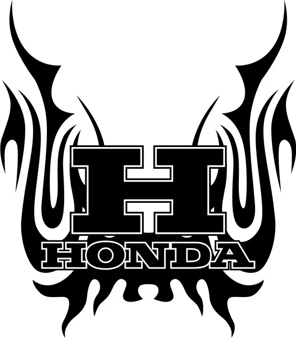samolepka Honda HON001002