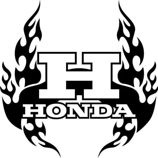 samolepka Honda HON001007