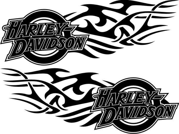 samolepka Harley Davidson HD041
