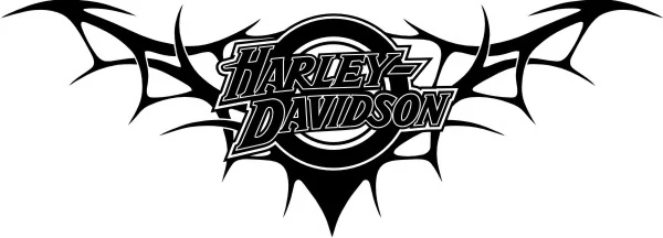samolepka Harley Davidson HD044