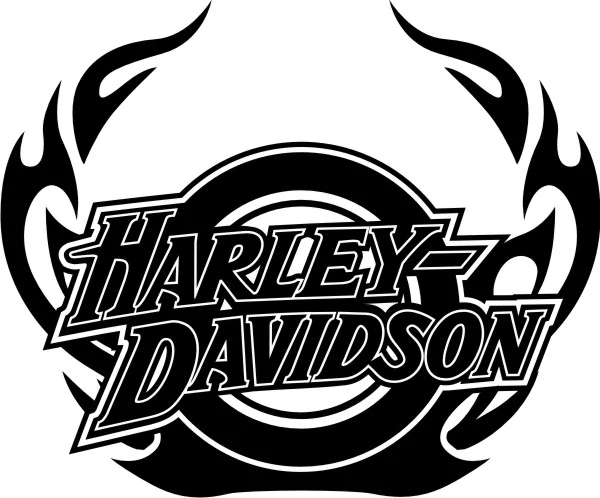 samolepka Harley Davidson HD055