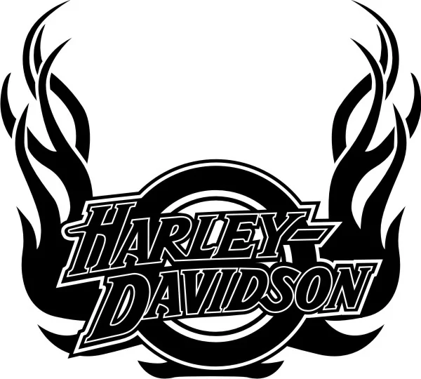 samolepka Harley Davidson HD059