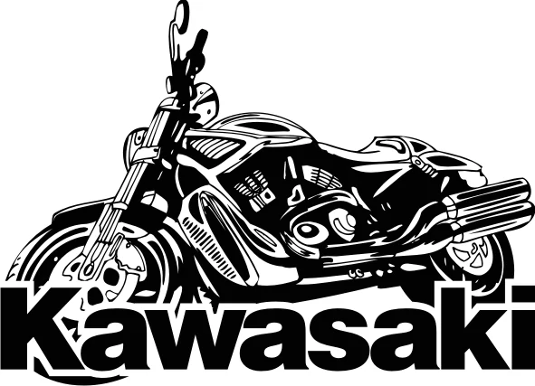 samolepka Kawasaki 012