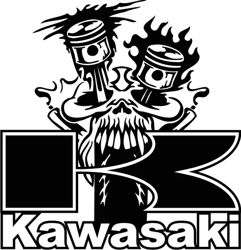 samolepka Kawasaki 011