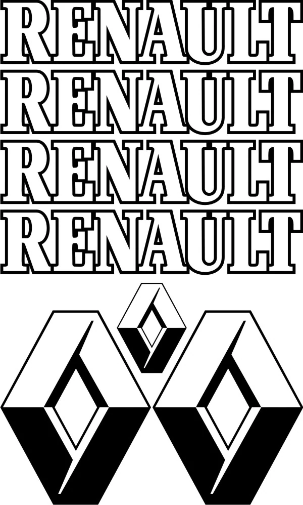 Samolepka na kamion Renault RESET005