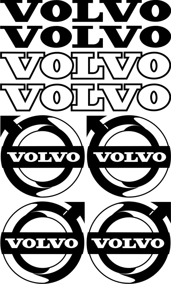 Samolepka na kamion Volvo VOLSET007