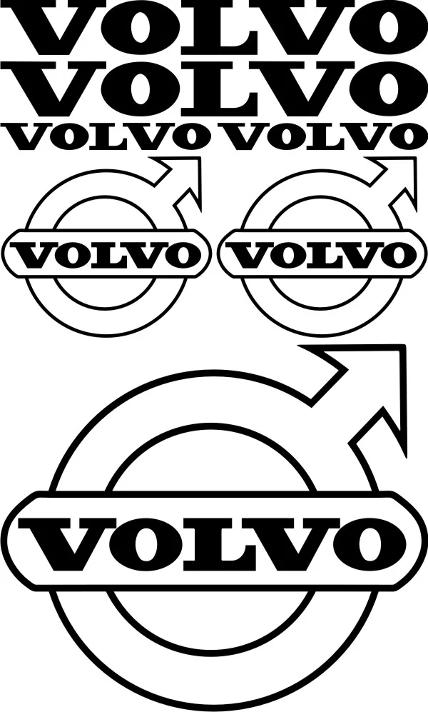 Samolepka na kamion Volvo VOLSET012