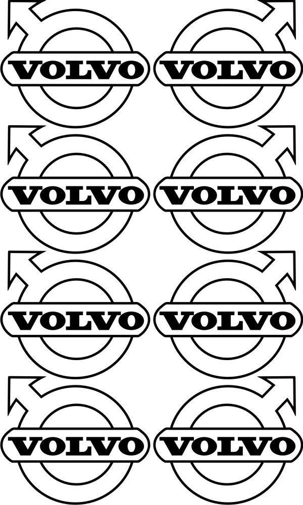 Samolepka na kamion Volvo VOLSET014