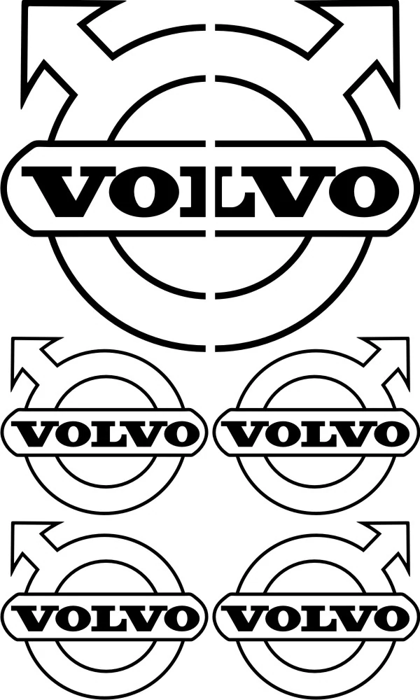 Samolepka na kamion Volvo VOLSET020