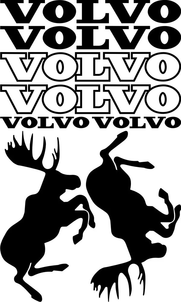 Samolepka na kamion Volvo VOLSET022