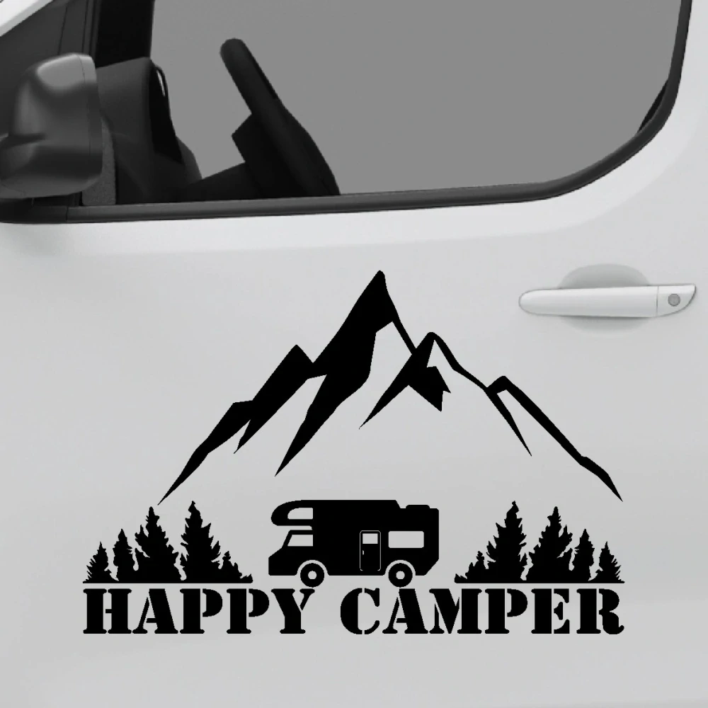 Samolepka camp motiv