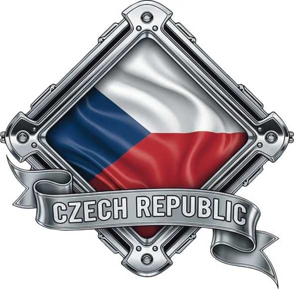 Czech Republic Diamond Shield