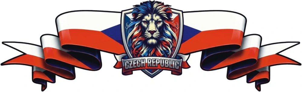 Czech Republic Lion Shield