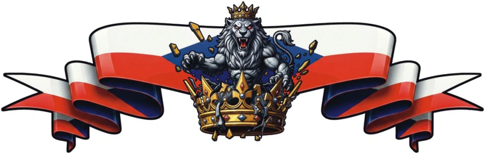 Česká vlajka a Český lev