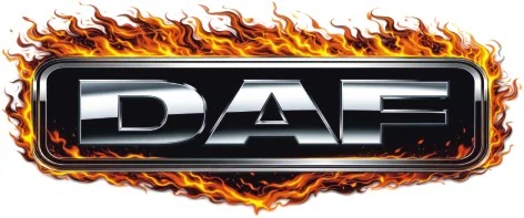 Samolepka DAF Fire Edition