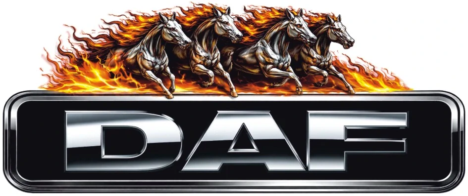 Samolepka DAF Thunder Horses