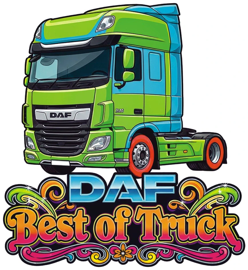 Samolepka DAF Best of Truck