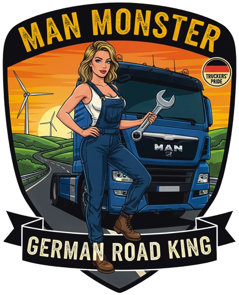 Samolepka MAN Monster