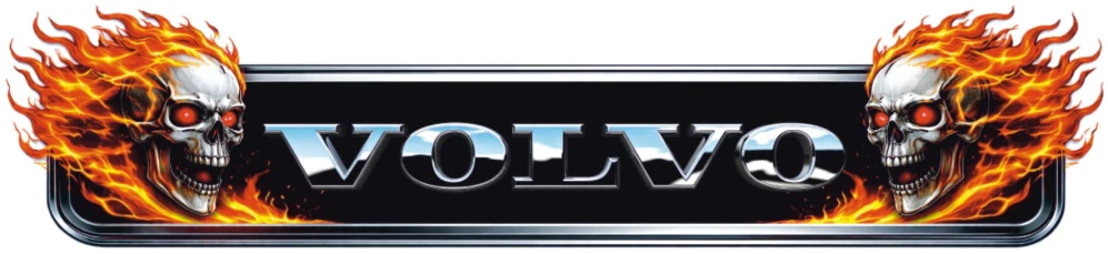 Samolepka VOLVO Hell Fire