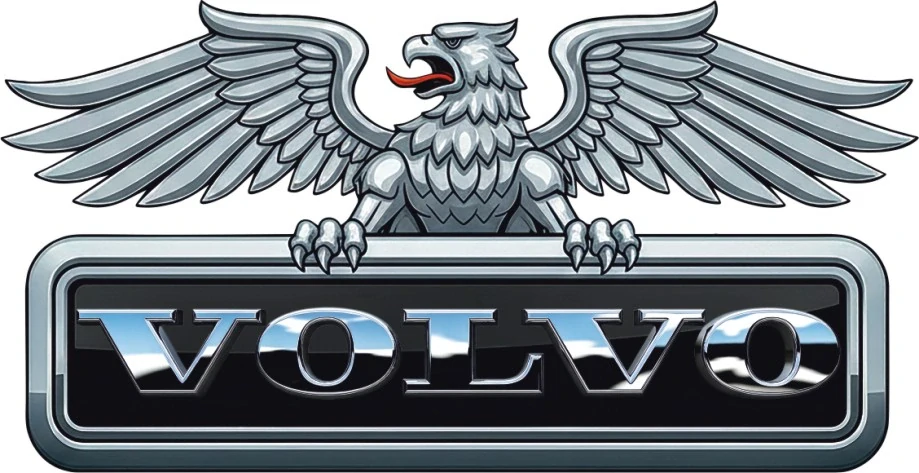 Samolepka VOLVO Ocelový orel