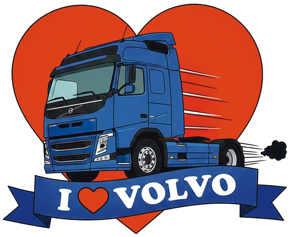 Samolepka I ❤️ Iveco