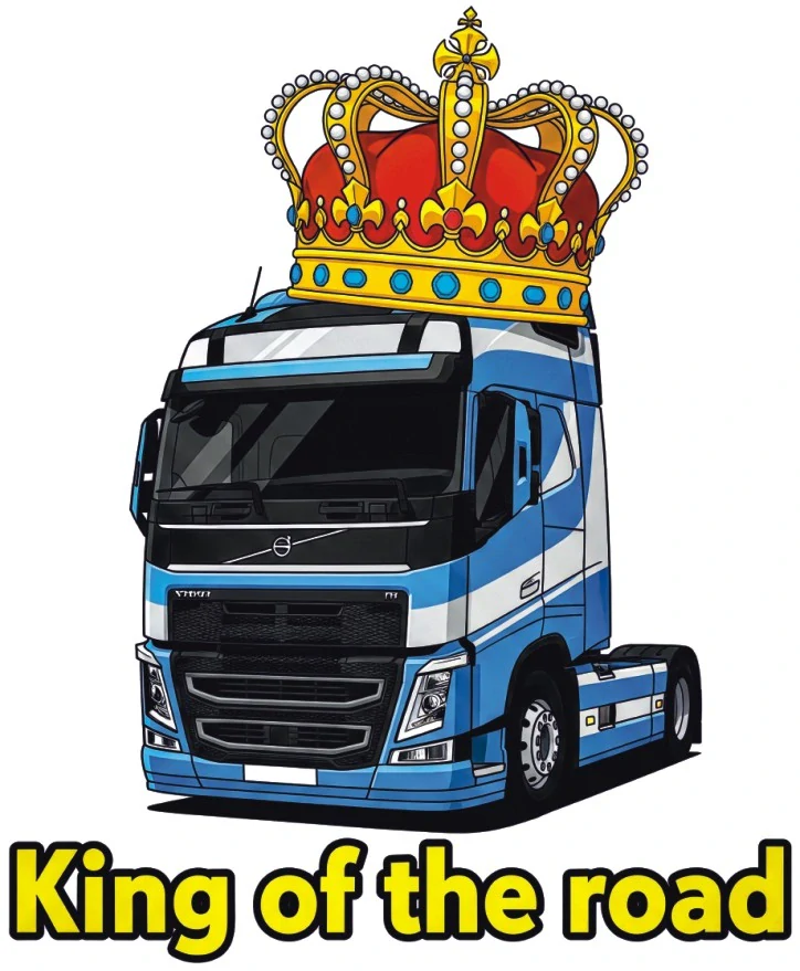 Samolepka VOLVO King of the Road