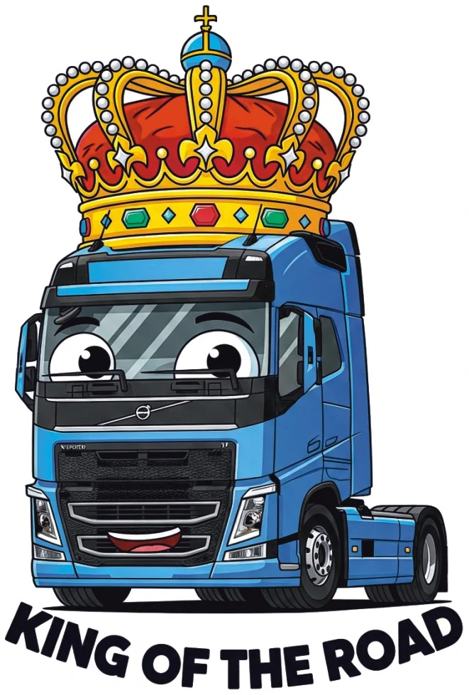 Samolepka VOLVO King of the Road