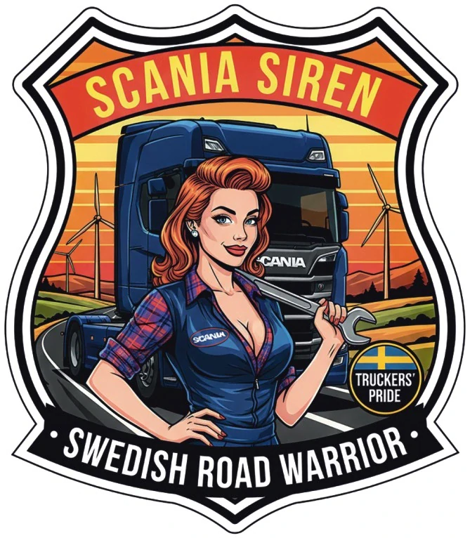 Samolepka SCANIA Siren