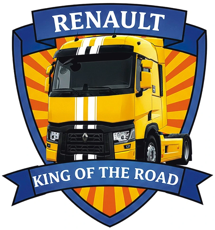 Samolepka RENAULT King of the Road