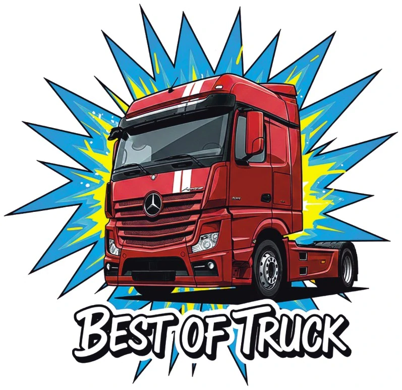 Samolepka Mercedes Actros Best of Truck