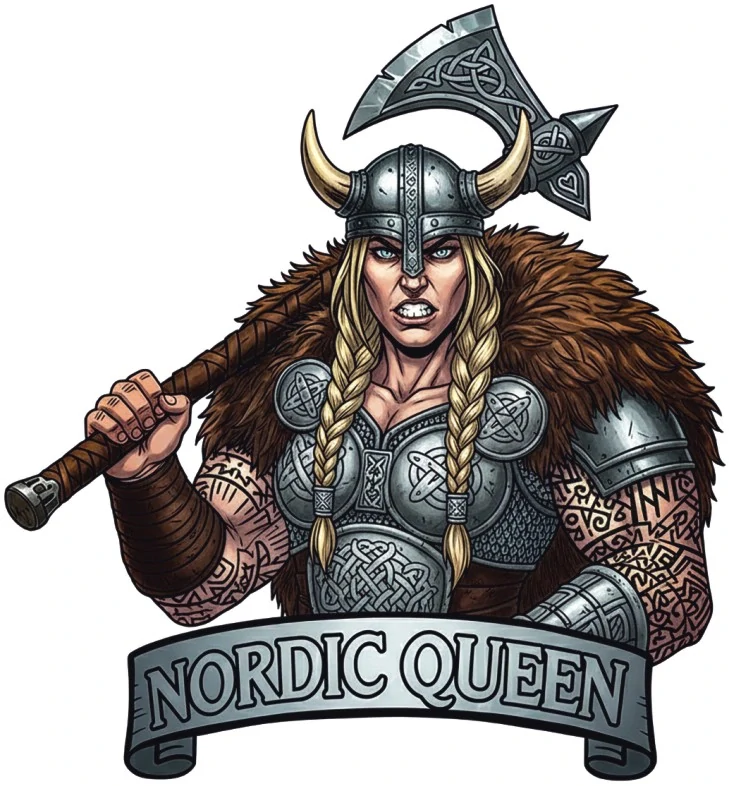 samolepka Nordic Queen