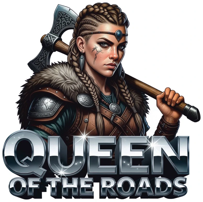samolepka Queen of the Roads