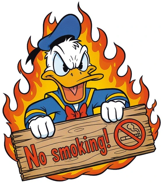 samolepka No Smoking