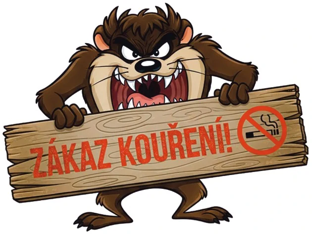 samolepka Zákaz kouření