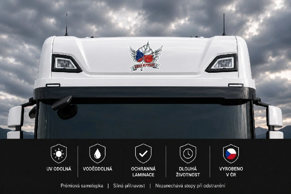 List lípy v barvách české vlajky