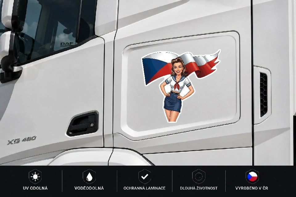 Česká pin-up girl