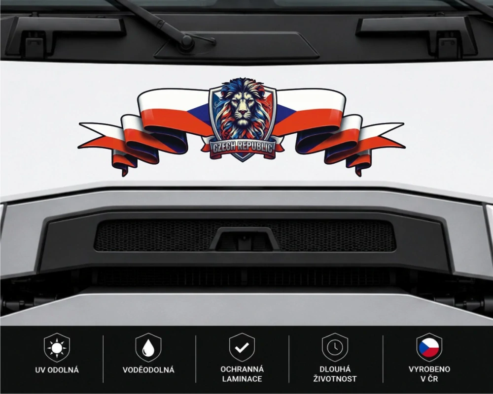 Czech Republic Lion Shield