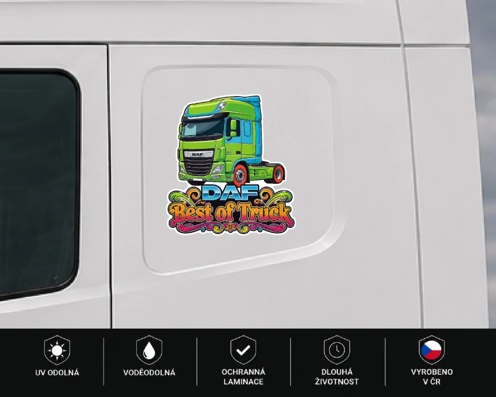 Samolepka DAF Best of Truck