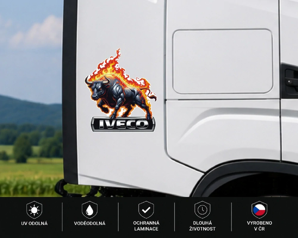 Samolepka Iveco Fire Bull