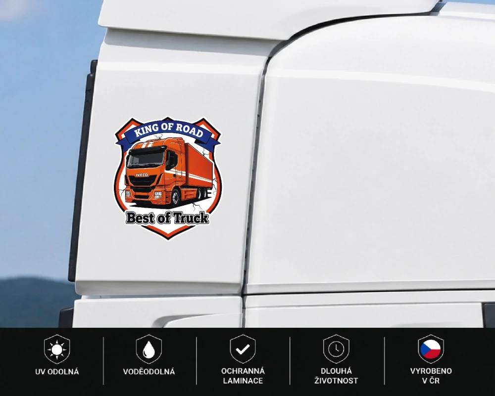 Samolepka Iveco King of Road