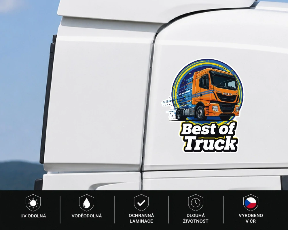 Samolepka Iveco Best of Truck
