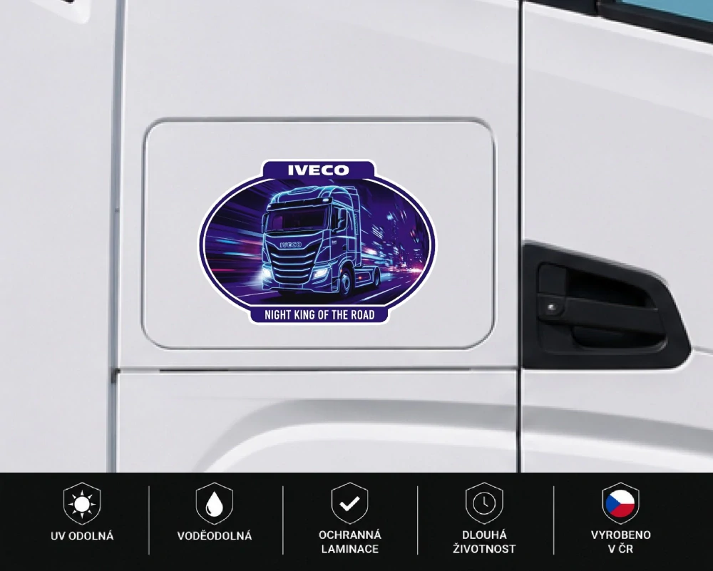 Samolepka Iveco Night King of the Road