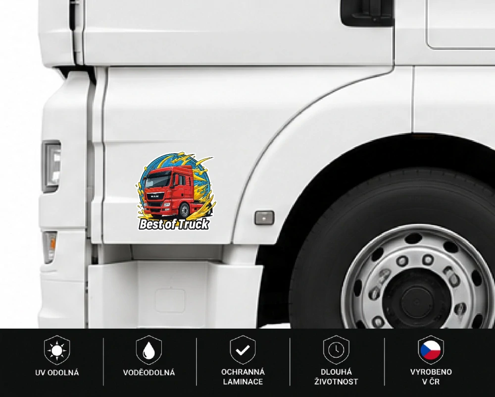 Samolepka MAN Best of Truck