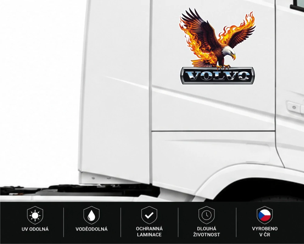 Samolepka VOLVO Fire Eagle Edition