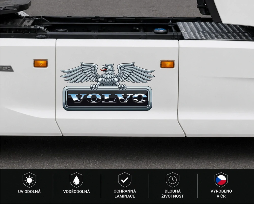 Samolepka VOLVO Ocelový orel