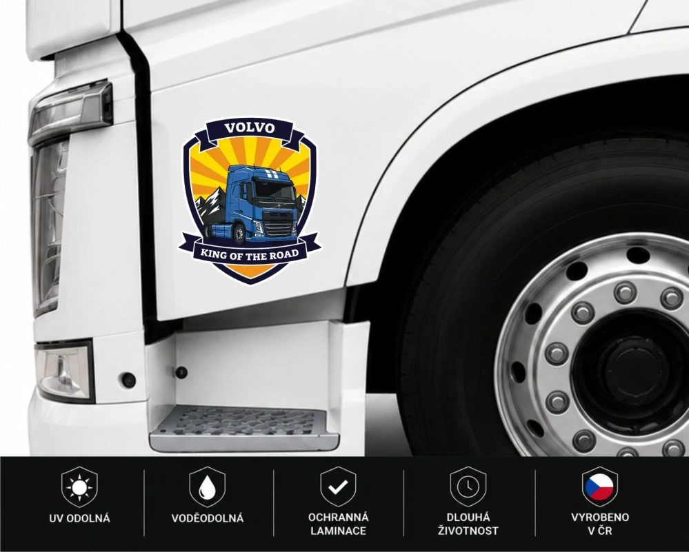 Samolepka Volvo King of Road