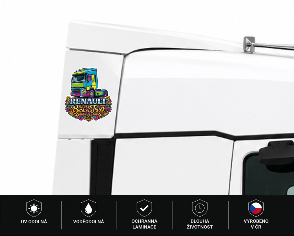 Samolepka RENAULT Best of Truck