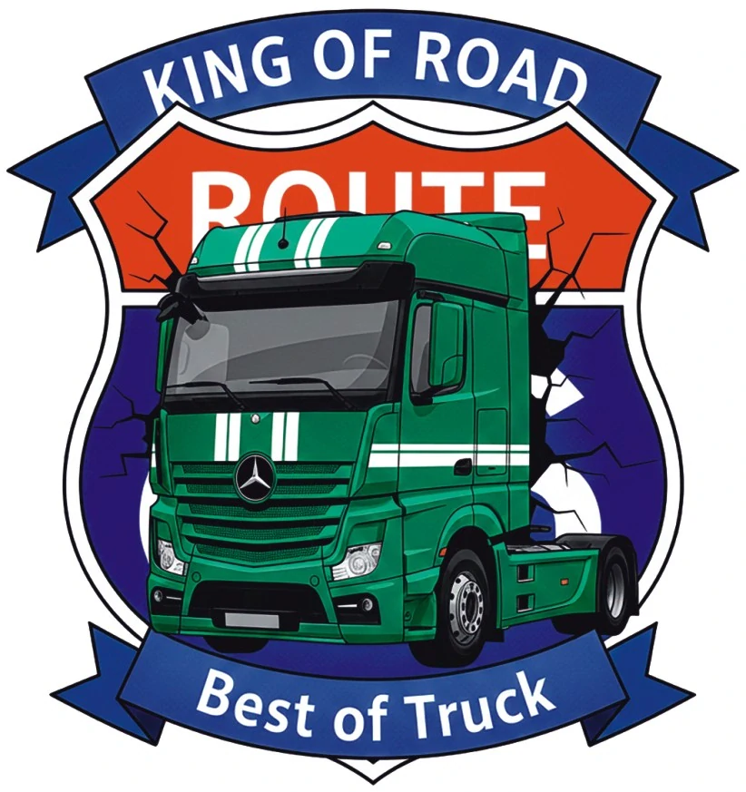 Samolepka Mercedes Actros King of Road